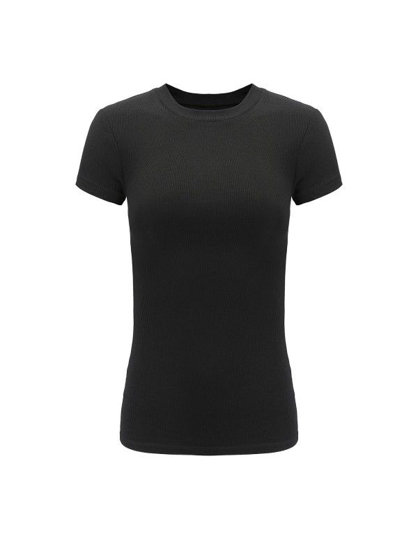 European and American t-shirt with short sleeves and large breasts for women in spring and summer 