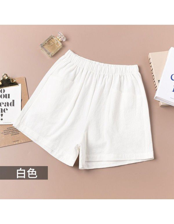 Summer New Thin Outwear High Waist A-line Wide Leg Slim Relaxed Women's Shorts