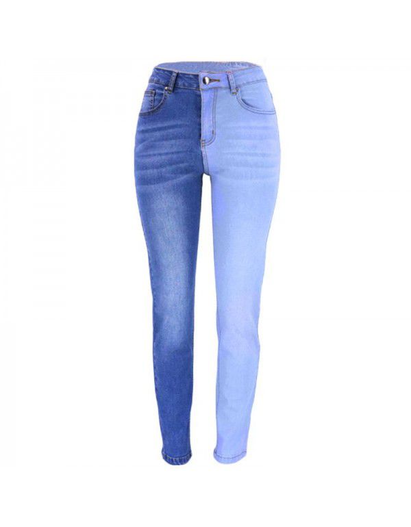 Straight Street French Leggings Women's Jeans High Waist Sexy Stretch Slim Fit Jeans Women