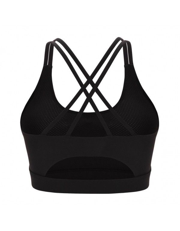 New popular yoga suit, sports quick drying suit, arched cut-out back, fitness bra, female