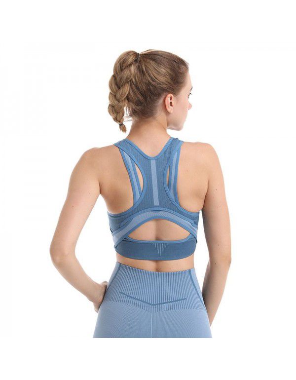 Sexy Sports Bra Long Sleeve Set Running Dress Fitness Long Sleeve Yoga Dress