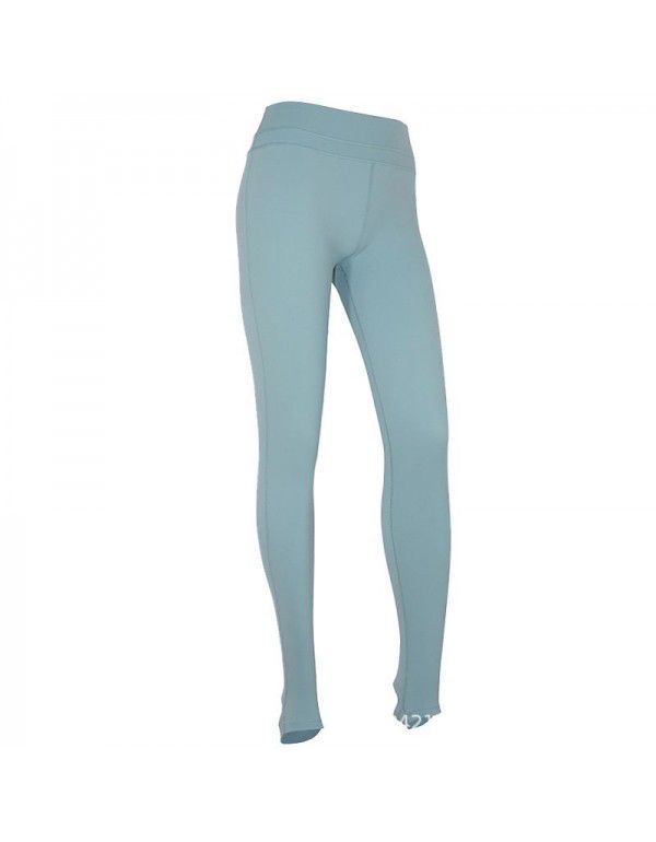 Stepping yoga pants women's seamless fitness pants, high waist, peach, hip lifting, thin style, high elastic, slim sportswear women 