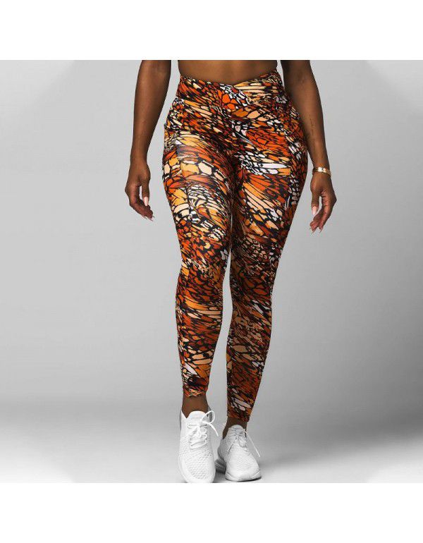 Tight Yoga Suit Autumn Winter Sports Set Sexy Shockproof Yoga Bra Lift Hips High Waist