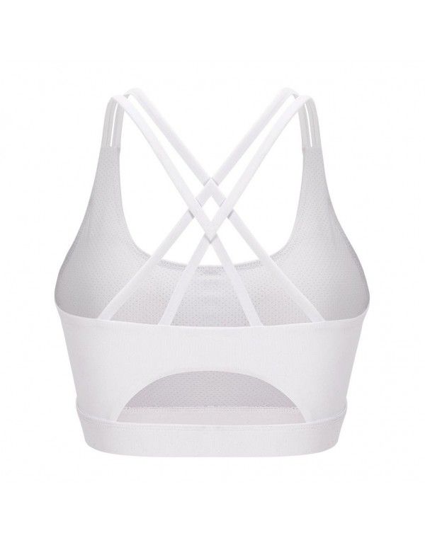New popular yoga suit, sports quick drying suit, arched cut-out back, fitness bra, female