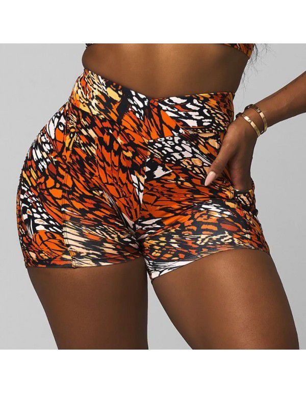 Tight Yoga Suit Autumn Winter Sports Set Sexy Shockproof Yoga Bra Lift Hips High Waist