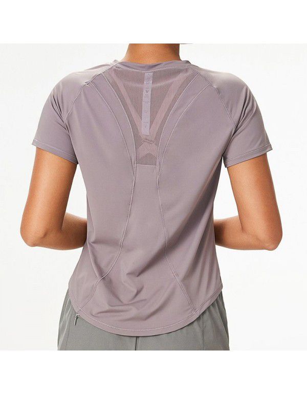 Yoga Clothes Top Yoga Fitness Clothes Top Nude Loose Fit Sports Top Women