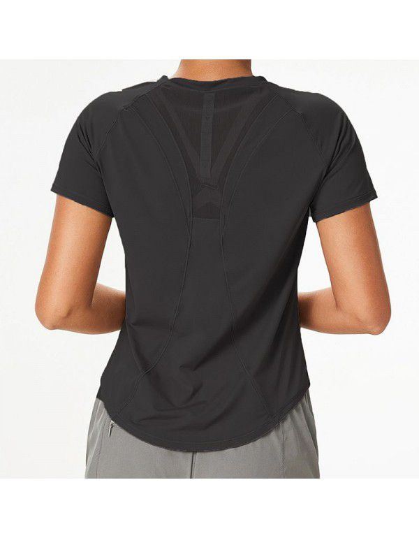 Yoga Clothes Top Yoga Fitness Clothes Top Nude Loose Fit Sports Top Women