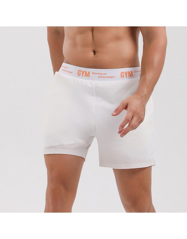 Summer running loose casual quick-drying elastic fashion sports shorts Men's thin training fitness pants 