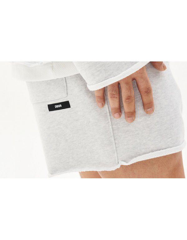 Muscle Summer Brothers Men's New Outdoor Sports Leisure Running Gym Exercise Cotton Terry Shorts