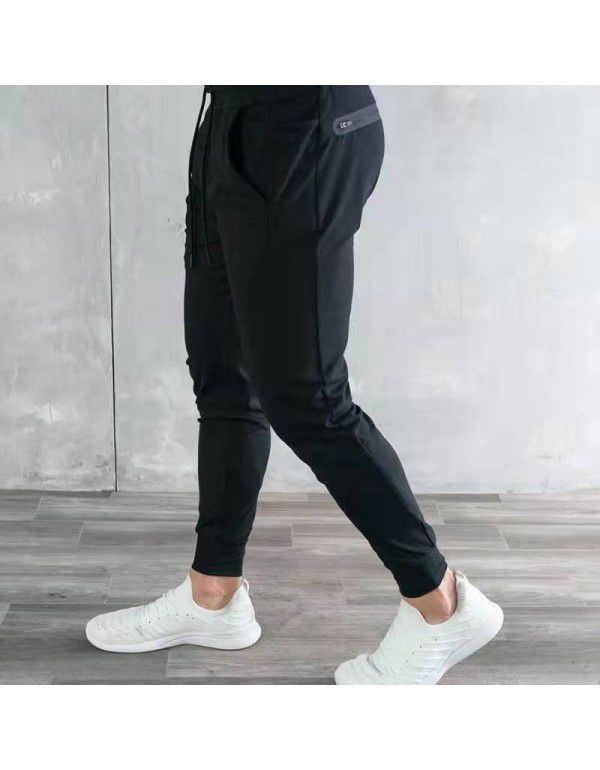 Men's Sports Leisure Pants Running Fitness Multi P...